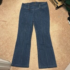 Y2K Tommy Jeans front seam back zip jeans size 11